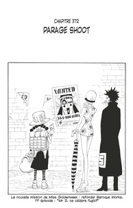Eiichirô Oda - One Piece édition originale - Chapitre 372 - Parage shoot.