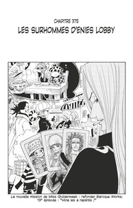 Eiichirô Oda - One Piece édition originale - Chapitre 375 - Les surhommes d'Enies Lobby.