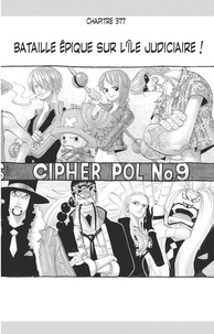 Eiichirô Oda - One Piece édition originale - Chapitre 377 - Bataille épique sur l'île judiciaire !.