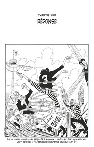 Eiichirô Oda - One Piece édition originale - Chapitre 389 - Réponse.
