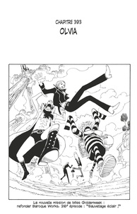 Eiichirô Oda - One Piece édition originale - Chapitre 393 - Olvia.