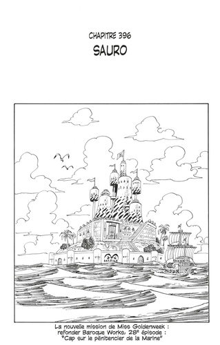 Eiichirô Oda - One Piece édition originale - Chapitre 396 - Sauro.