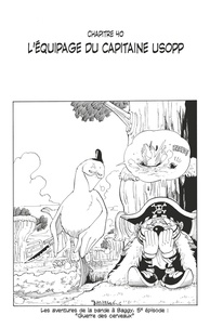 Eiichirô Oda - One Piece édition originale - Chapitre 40 - L'équipage du capitaine Usopp.