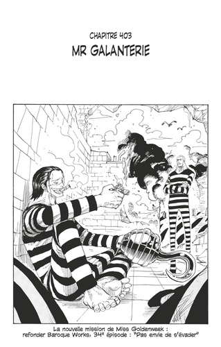 Eiichirô Oda - One Piece édition originale - Chapitre 403 - Mr Galanterie.