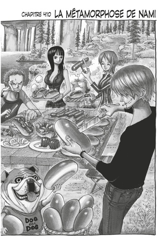 Eiichirô Oda - One Piece édition originale - Chapitre 410 - La métamorphose de Nami.