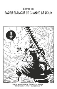 Eiichirô Oda - One Piece édition originale - Chapitre 434 - Barbe Blanche et Shanks le Roux.