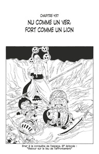 Eiichirô Oda - One Piece édition originale - Chapitre 437 - Nu comme un ver, fort comme un lion.