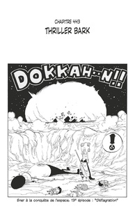 Eiichirô Oda - One Piece édition originale - Chapitre 443 - Thriller Bark.