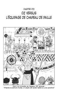 Eiichirô Oda - One Piece édition originale - Chapitre 470 - Oz versus l'équipage de chapeau de paille.