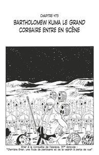 Eiichirô Oda - One Piece édition originale - Chapitre 473 - Bartholomew Kuma le grand corsaire entre en scène.