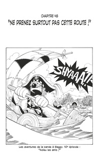 Eiichirô Oda - One Piece édition originale - Chapitre 48 - "Ne prenez surtout pas cette route !".