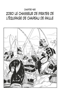 Eiichirô Oda - One Piece édition originale - Chapitre 485 - Zoro le chasseur de pirates de l'équipage de chapeau de paille.