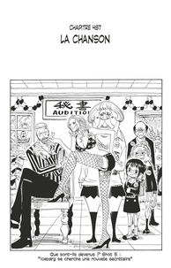 Eiichirô Oda - One Piece édition originale - Chapitre 487 - La chanson.