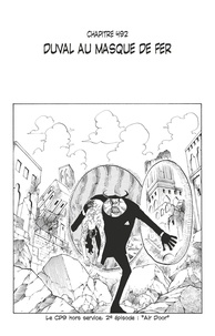 Eiichirô Oda - One Piece édition originale - Chapitre 492 - Duval au masque de fer.