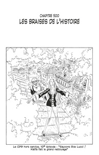 Eiichirô Oda - One Piece édition originale - Chapitre 500 - Les braises de l'histoire.