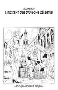 Eiichirô Oda - One Piece édition originale - Chapitre 502 - L'incident des dragons célestes.