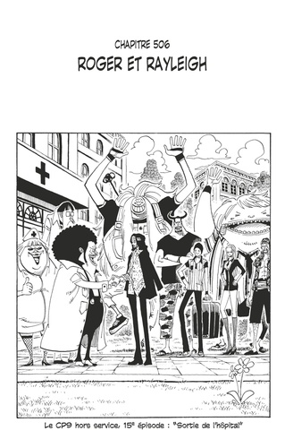 One Piece édition originale - Chapitre 506. Roger & Rayleigh