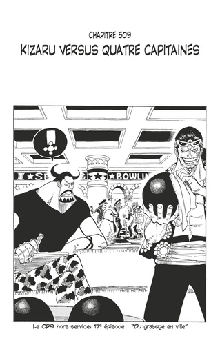 One Piece édition originale - Chapitre 509. Kizaru versus quatre capitaines