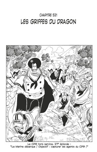 Eiichirô Oda - One Piece édition originale - Chapitre 521 - Les griffes du dragon.