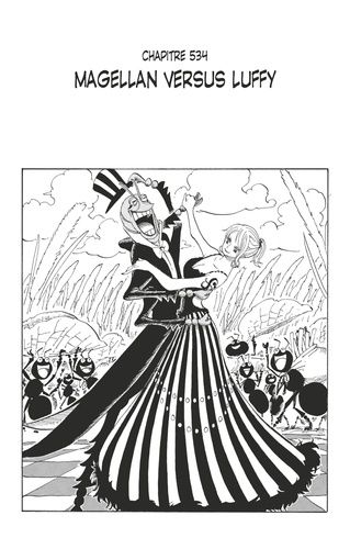 One Piece édition originale - Chapitre 534. Magellan versus Luffy