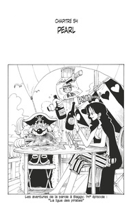 Eiichirô Oda - One Piece édition originale - Chapitre 54 - Pearl.