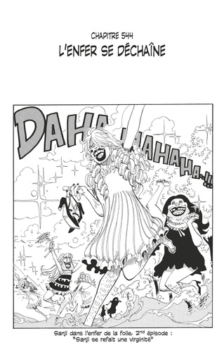 One Piece édition originale - Chapitre 544. L'enfer se déchaîne