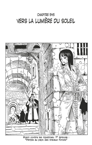 One Piece édition originale - Chapitre 545. Vers la lumière du soleil