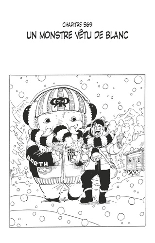 One Piece édition originale - Chapitre 569. Un monstre vêtu de blanc