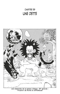Eiichirô Oda - One Piece édition originale - Chapitre 59 - Une dette.