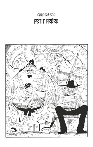 One Piece édition originale - Chapitre 590. Petit frère