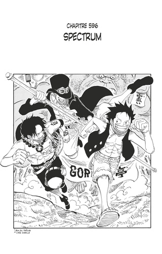 One Piece édition originale - Chapitre 596. Spectrum