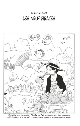 One Piece édition originale - Chapitre 599. Les neuf pirates