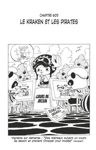 Eiichirô Oda - One Piece édition originale - Chapitre 605 - Le Kraken et les pirates.
