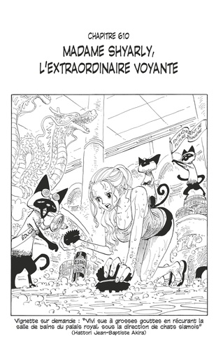 One Piece édition originale - Chapitre 610. Madame Shyarly, l'extraordinaire voyante