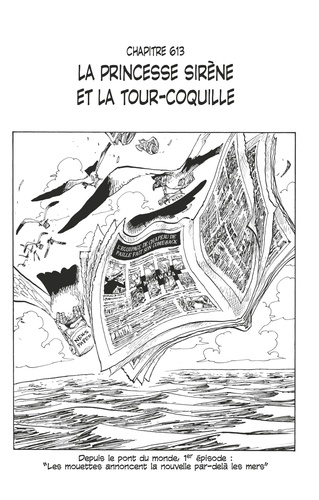 One Piece édition originale - Chapitre 613. La princesse sirène et la tour-coquille