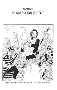 Eiichirô Oda - One Piece édition originale - Chapitre 614 - Ce qui est fait est fait.
