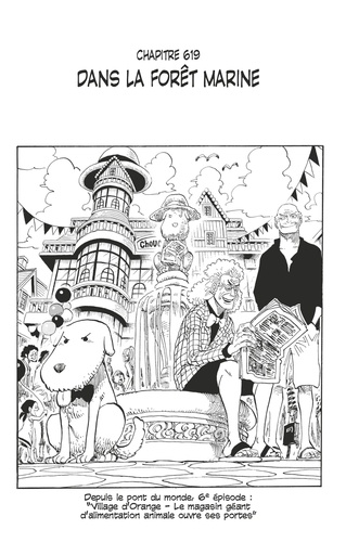 One Piece édition originale - Chapitre 619. Dans la forêt marine
