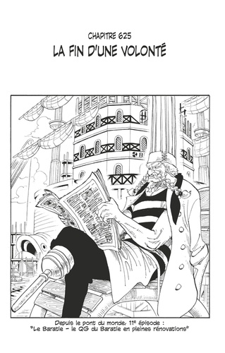 One Piece édition originale - Chapitre 625. La fin d'une volonté