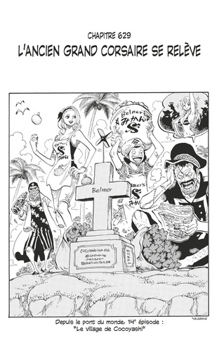 One Piece édition originale - Chapitre 629. L'ancien grand corsaire se relève