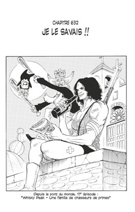 Eiichirô Oda - One Piece édition originale - Chapitre 632 - Je le savais !!.