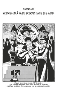 Eiichirô Oda - One Piece édition originale - Chapitre 635 - Horribles à faire bondir dans les airs.