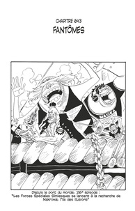 Eiichirô Oda - One Piece édition originale - Chapitre 643 - Fantômes.