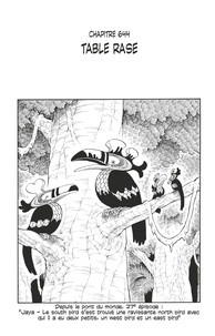 Eiichirô Oda - One Piece édition originale - Chapitre 644 - Table rase.