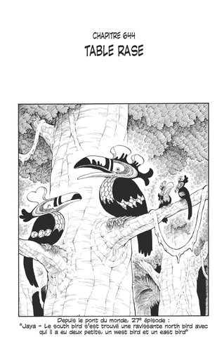 One Piece édition originale - Chapitre 644. Table rase