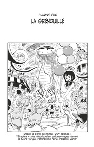 Eiichirô Oda - One Piece édition originale - Chapitre 646 - La grenouille.