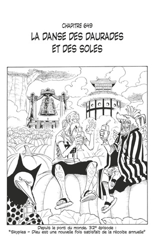 One Piece édition originale - Chapitre 649. La danse des daurades et des soles