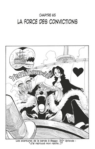 Eiichirô Oda - One Piece édition originale - Chapitre 65 - La force des convictions.