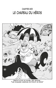 Eiichirô Oda - One Piece édition originale - Chapitre 653 - Le chapeau du héros.