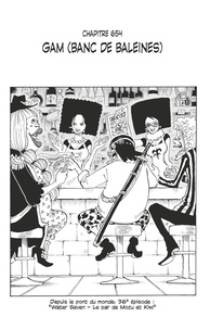 Eiichirô Oda - One Piece édition originale - Chapitre 654 - Gam (banc de baleines).