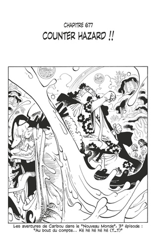 One Piece édition originale - Chapitre 677. Counter hazard !!